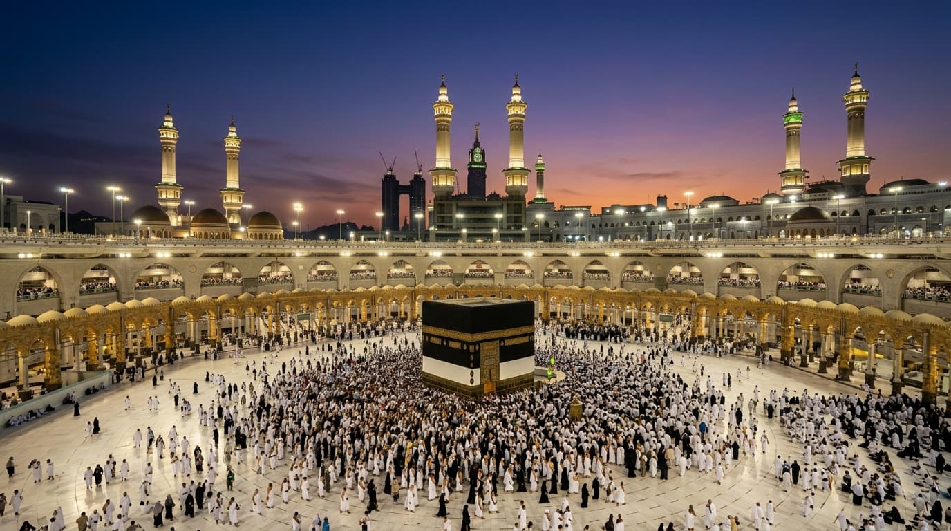 Holy Kaaba Makkah Al-Mukarramah